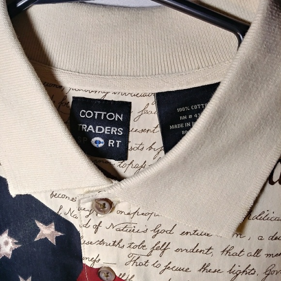 Cotton trader sports patriot shirt!!! - Picture 2 of 5